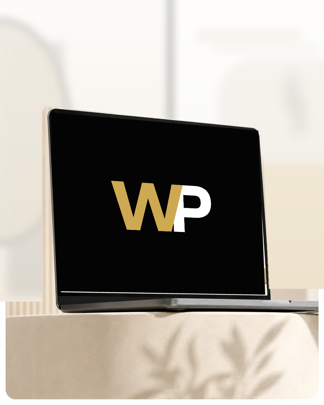 Branding WEBPAŘIL na notebooku